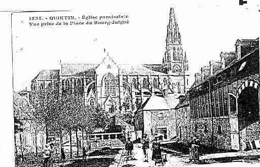 Ville de QUINTIN Carte postale ancienne